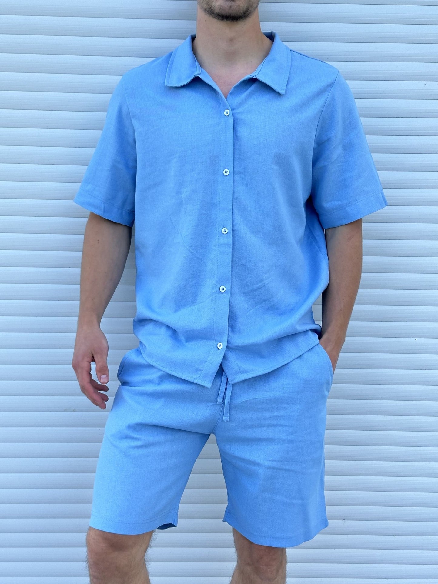 Laneni Letnji Muški Set - Fortis