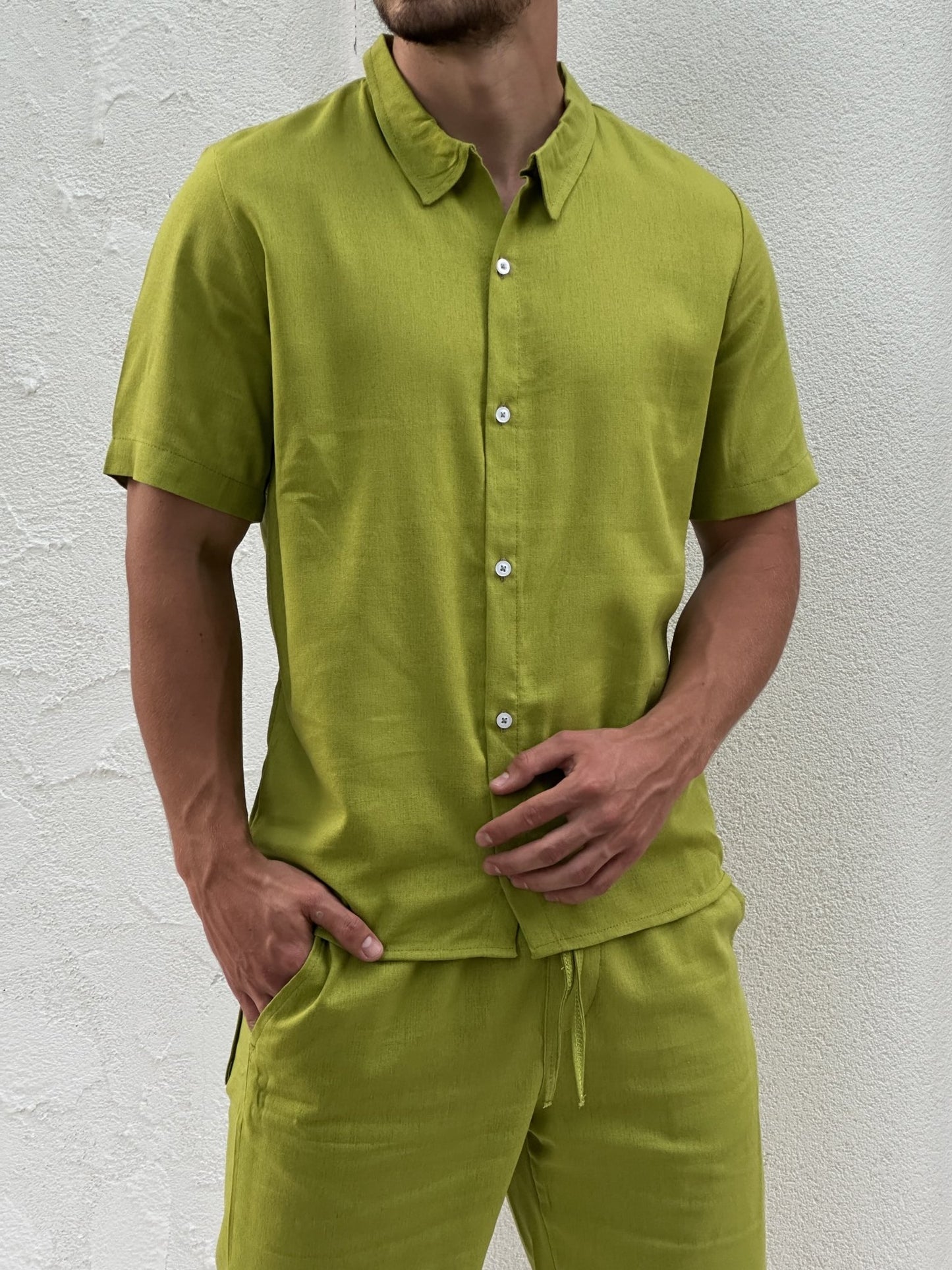 Laneni Letnji Muški Set - Fortis