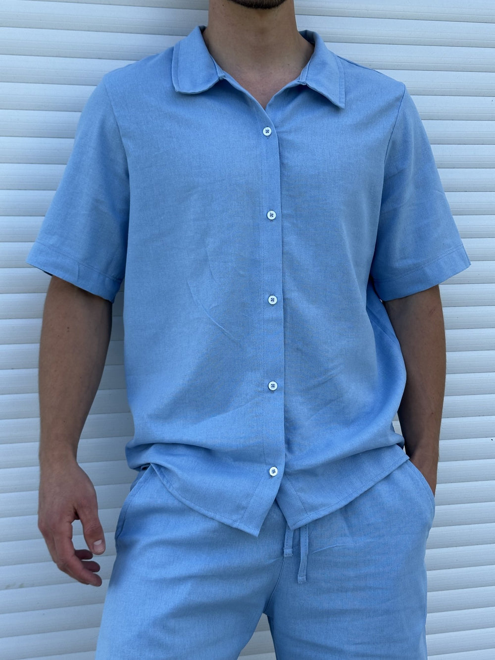 Laneni Letnji Muški Set - Fortis