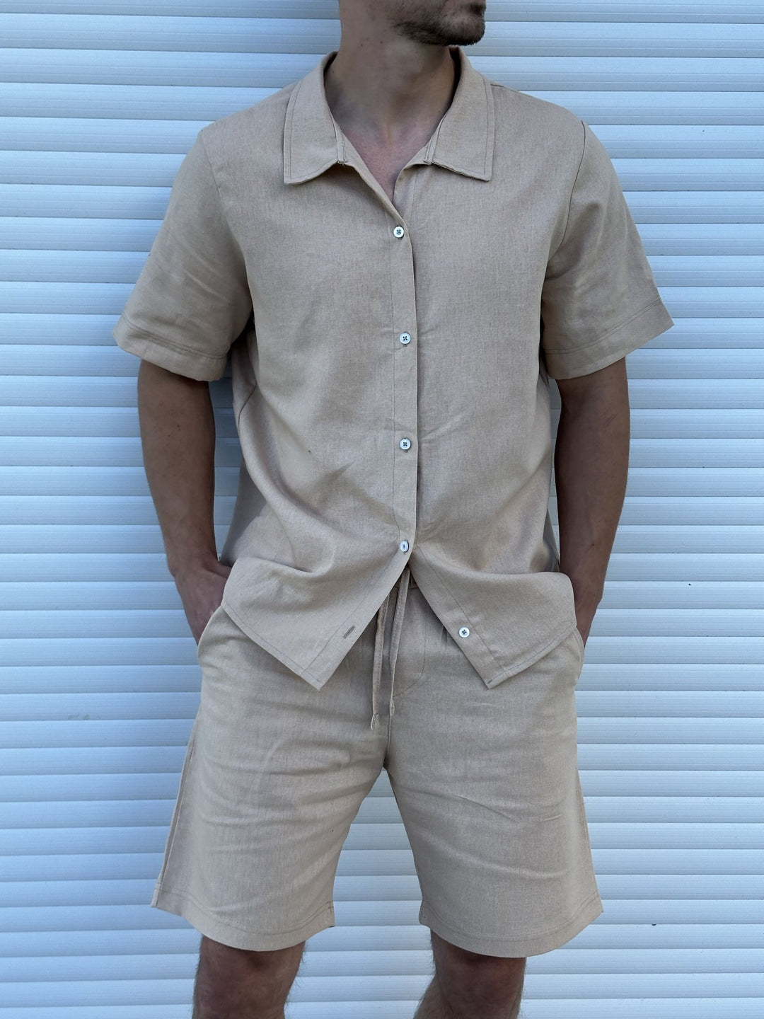 Laneni Letnji Muški Set - Fortis