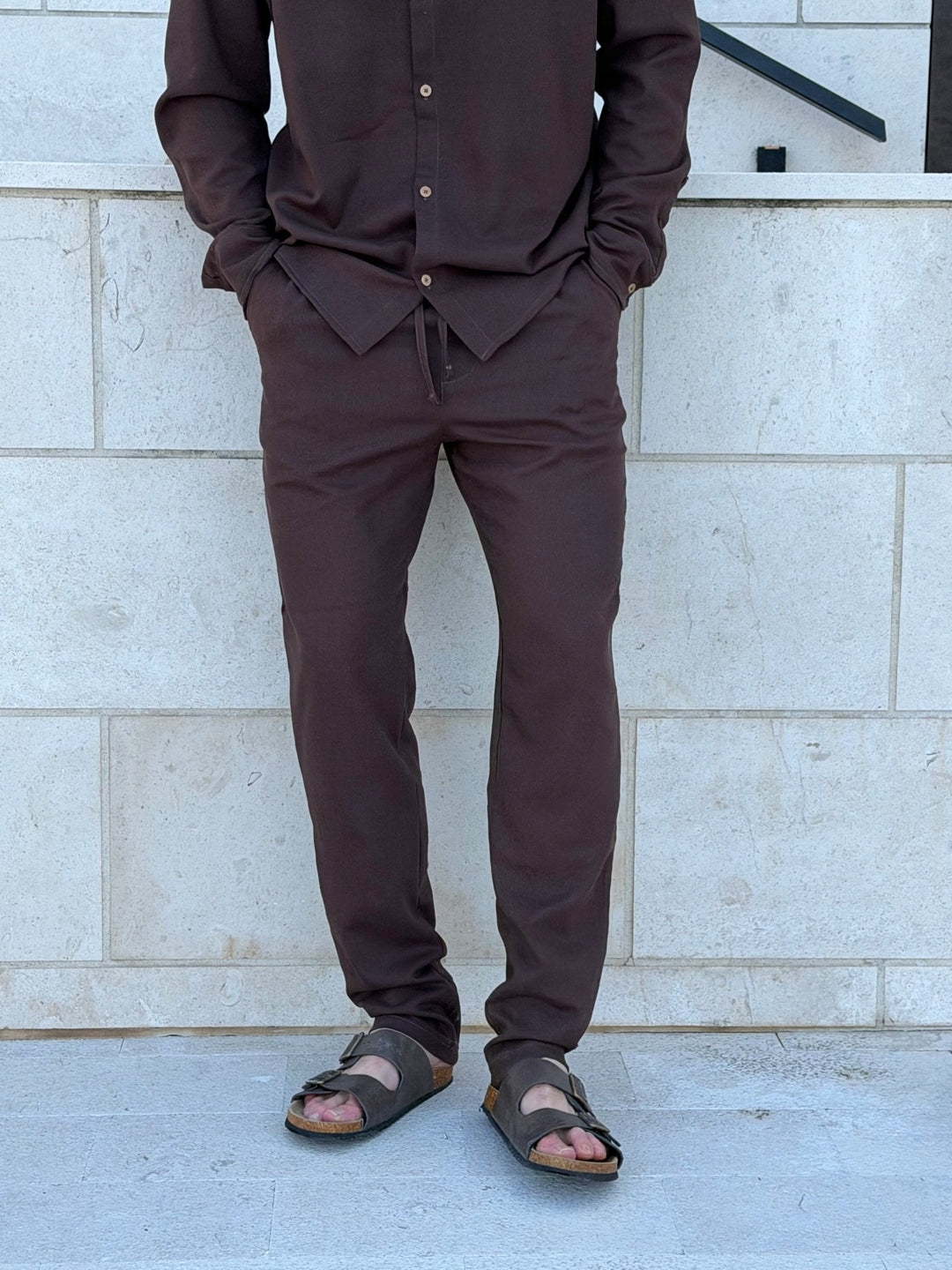 Muške lanene pantalone - Fortis
