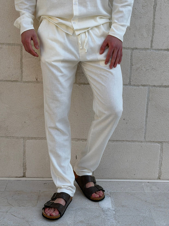 Muške lanene pantalone - Fortis