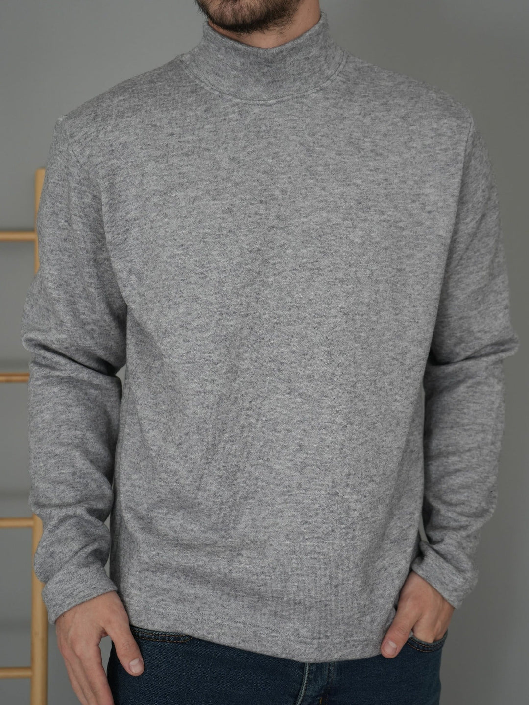 Muški džemper sa polurol - kragnom - Fortis