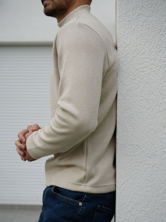 Muški džemper sa polurol - kragnom - Fortis