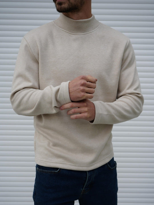 Muški džemper sa polurol - kragnom - Fortis