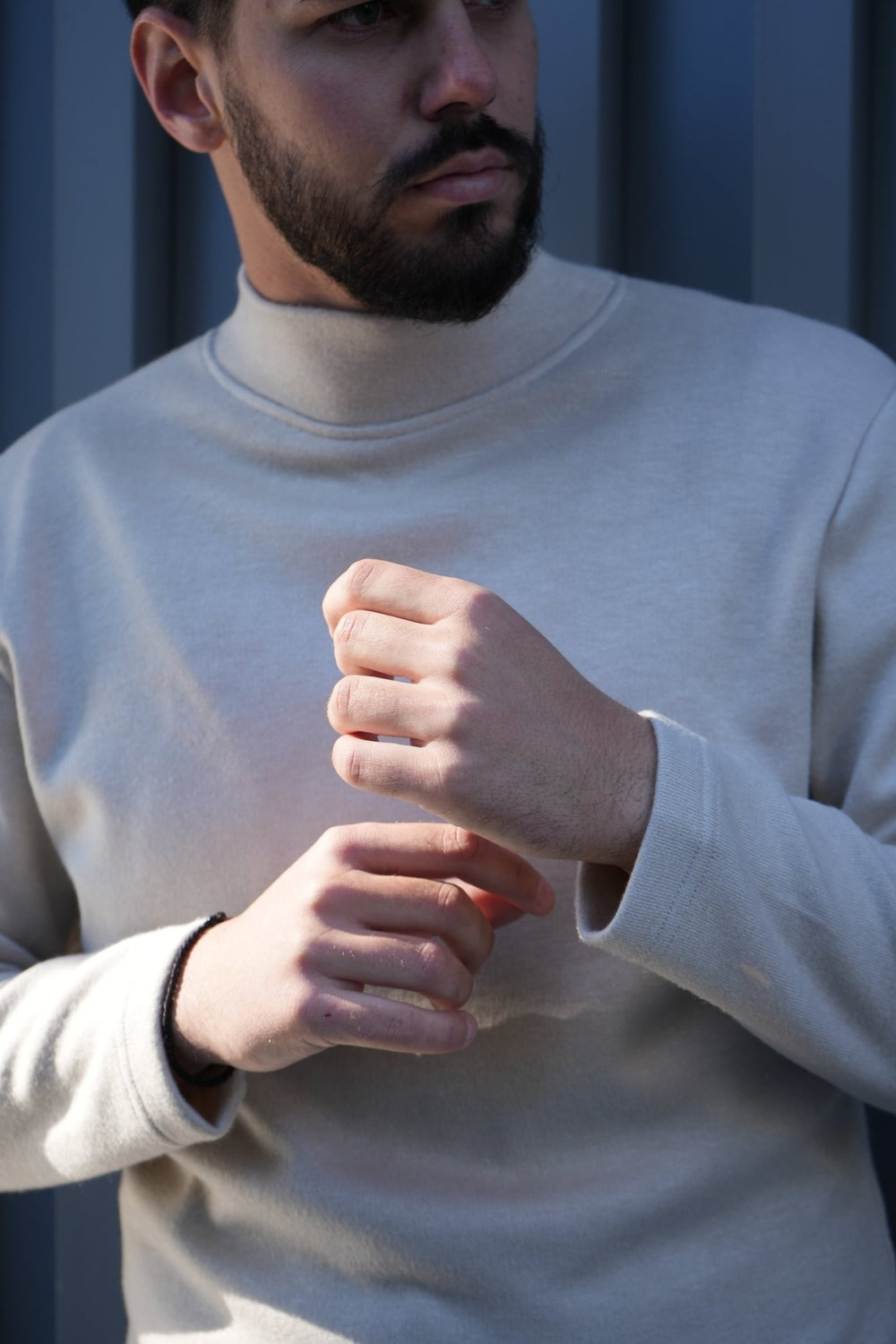 Muški džemper sa polurol - kragnom - Fortis