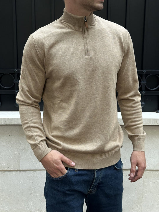 Muški džemper sa zip kragnom - Fortis